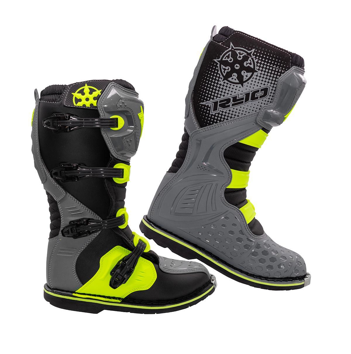 Мотоботы RYO Racing MX3 Серые Мотоботы RYO Racing MX3 Серые