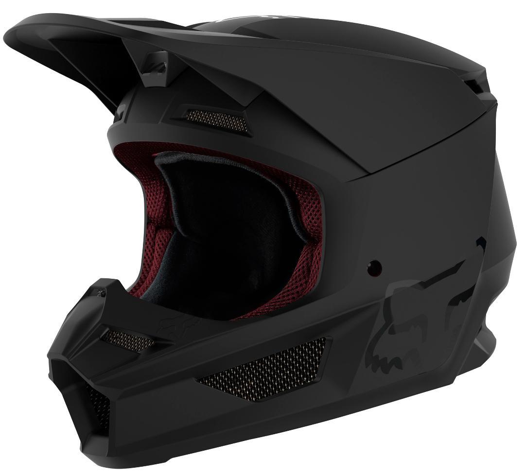 Мотошлем Fox V1 Matte Helmet Black