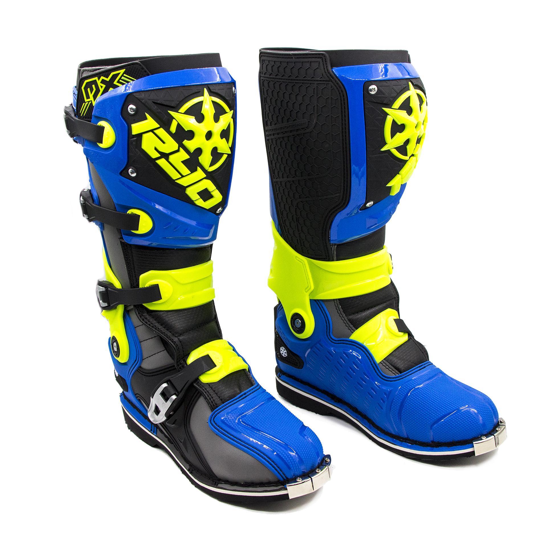 Мотоботы RYO Racing MX7 Enduro Синий/желтый Мотоботы RYO Racing MX7 Enduro Синий/желтый