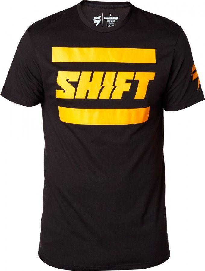 Футболка Shift Black Label Tee Black/Yellow Футболка Shift Black Label Tee Black/Yellow